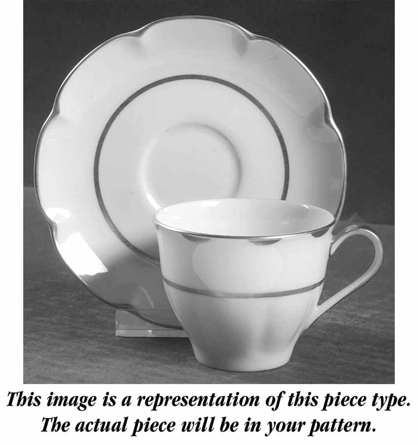 Varenne (France) Flat Demitasse Cup & Saucer Set by Haviland-1