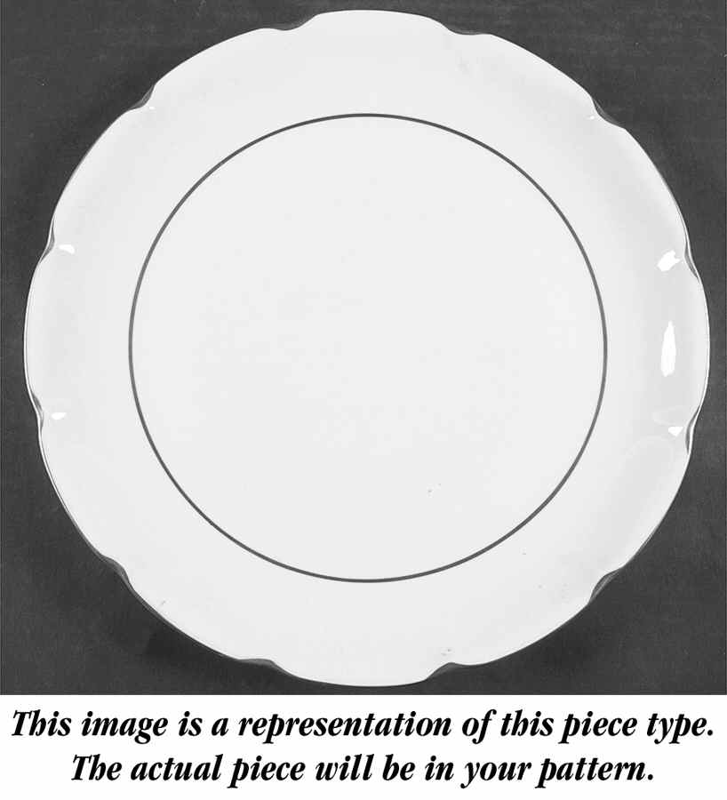 Ivory 12" Chop Plate (Round Platter) by Haviland-1