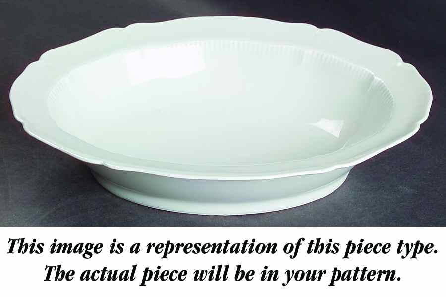 Calanque 9" Oval Vegetable Bowl by Haviland-1