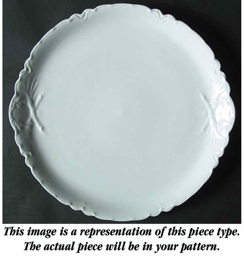 Norma 11" Chop Plate (Round Platter) by Haviland-1