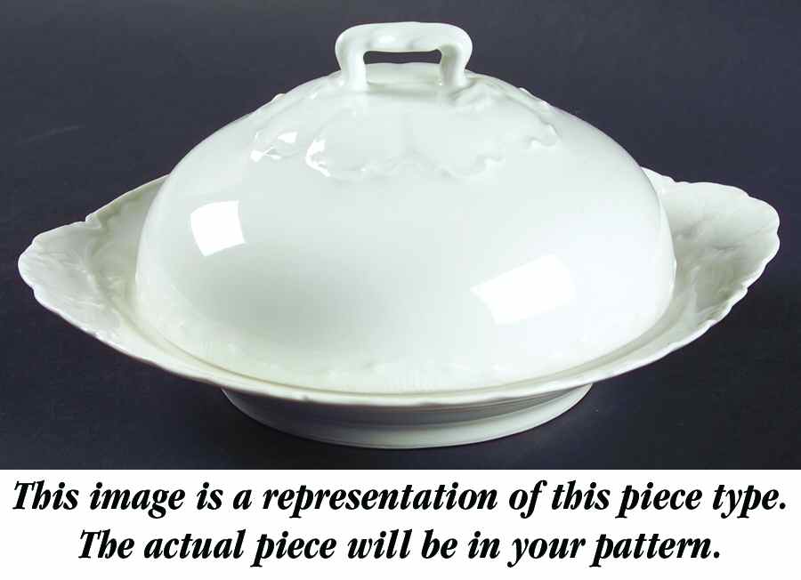 Bretagne Round Covered Butter by Haviland-1