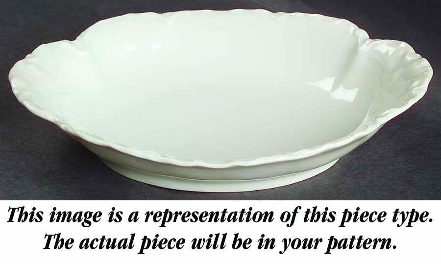 Norma 7" Oval Vegetable Bowl by Haviland-1