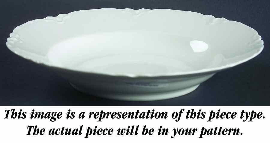 Haviland's Holly Large Rim Soup Bowl by Haviland-1