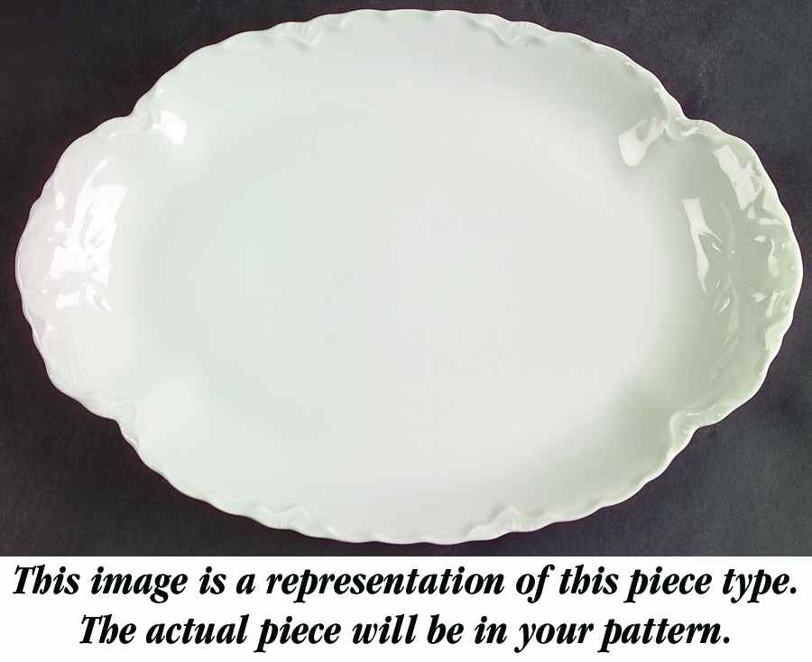 Bretagne 13" Oval Serving Platter by Haviland-1