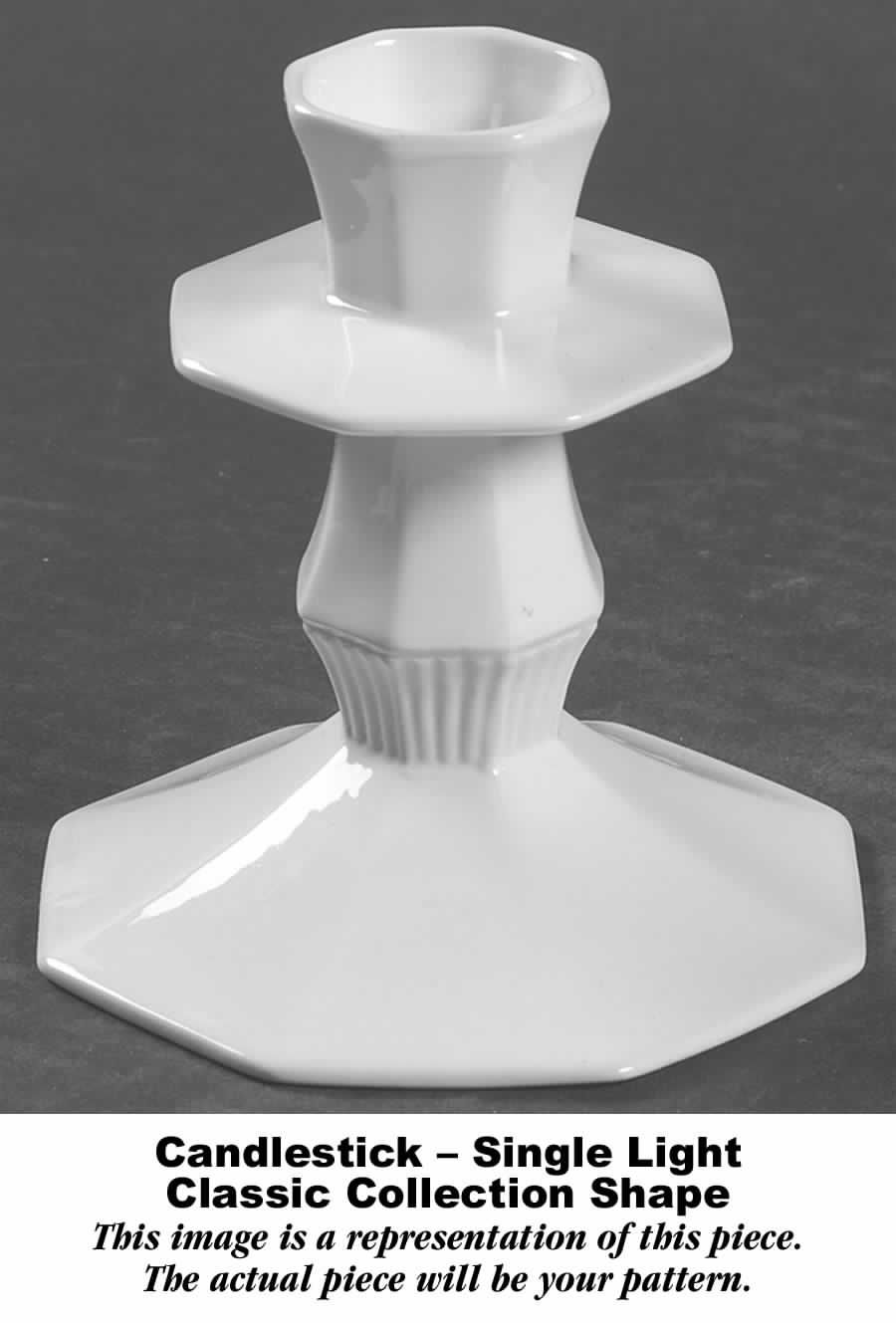 Orchard Single Light Candlestick by Nikko-1
