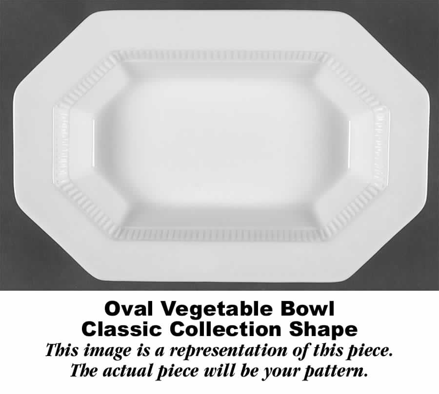 Winter Wonderland 10" Oval Vegetable Bowl by Nikko-1