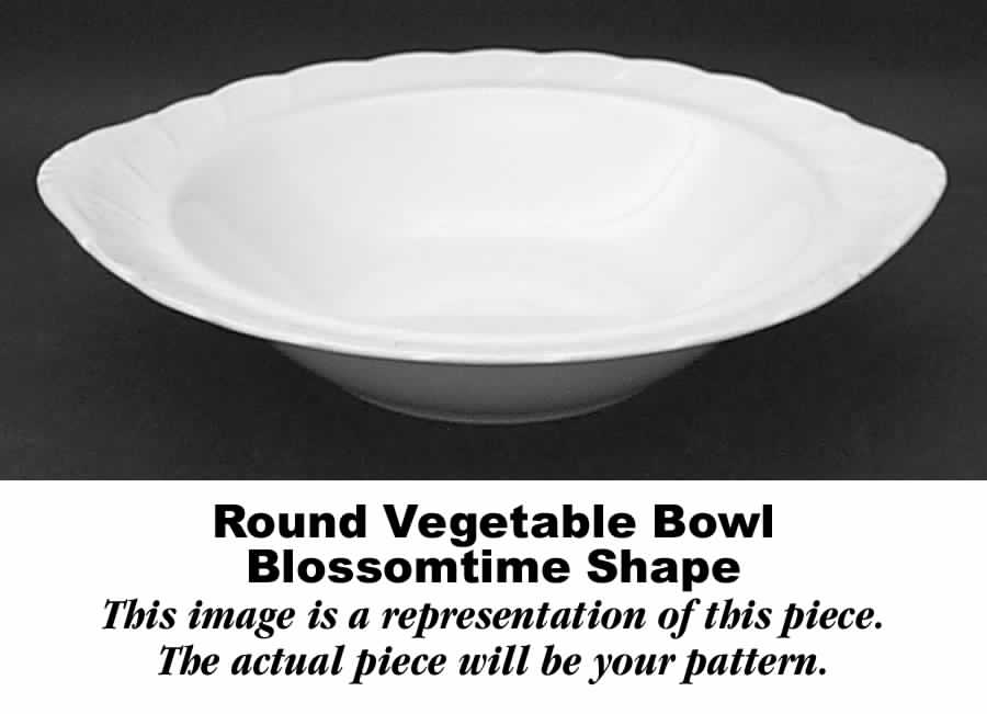 Diadem 11" Round Vegetable Bowl by Nikko-1