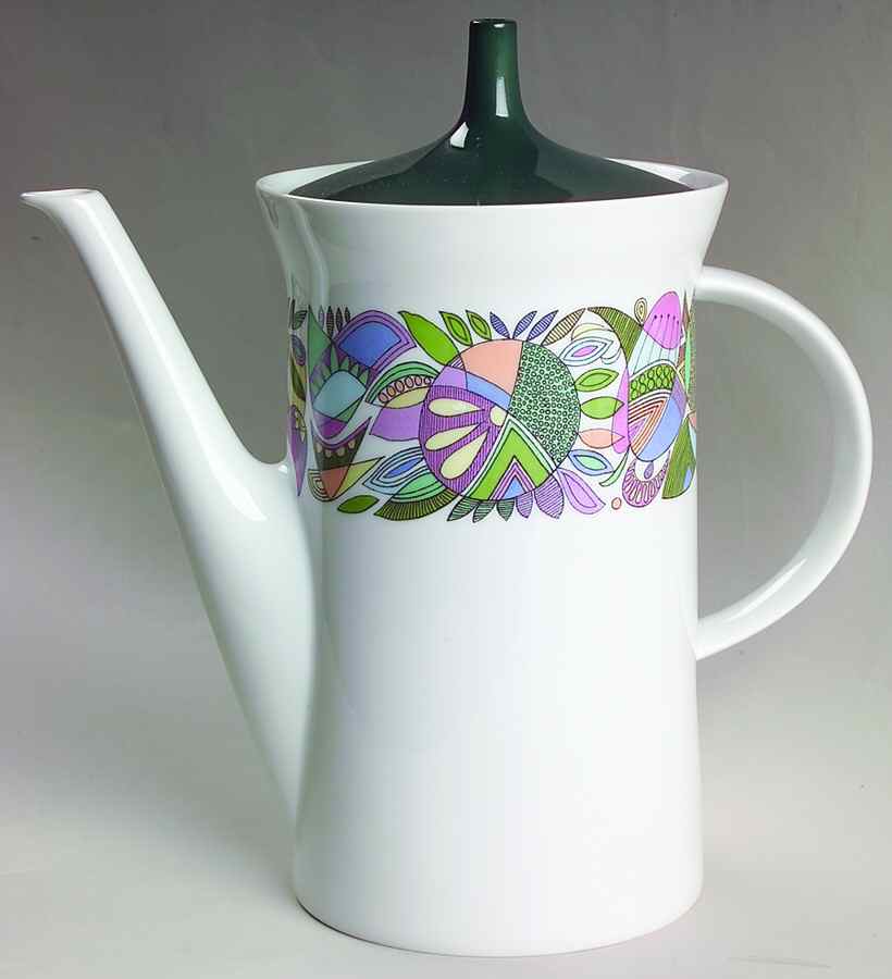Korso Coffee Pot & Lid by Rosenthal - Continental-1