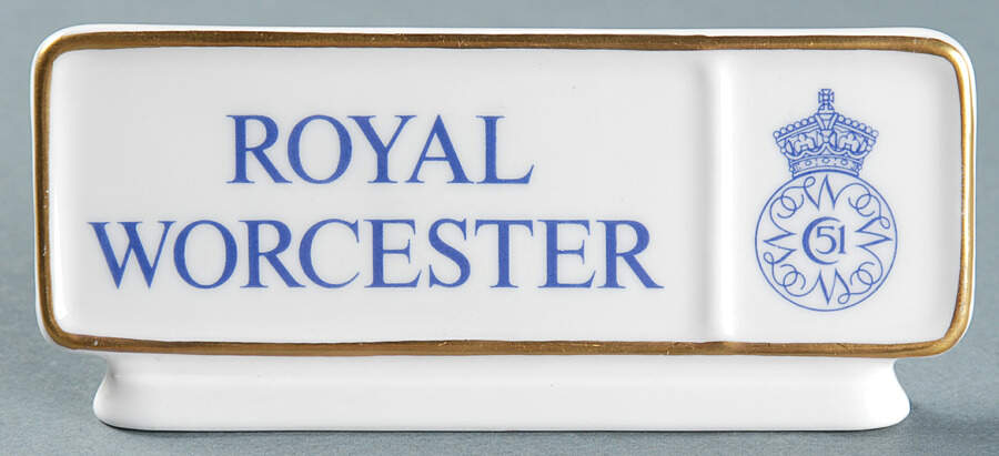 Advertising Signs Sign 1 by Royal Worcester-1