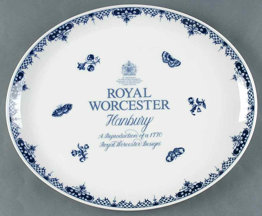Advertising Signs 15" Paltter with Advertising by Royal Worcester-1