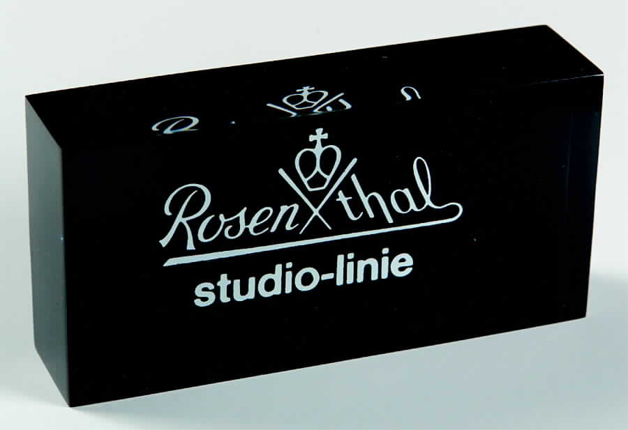 Advertising Signs Lucite Sign 6 by Rosenthal - Continental-1