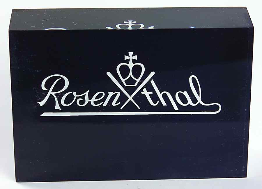 Advertising Signs Lucite Sign 3 by Rosenthal - Continental-1