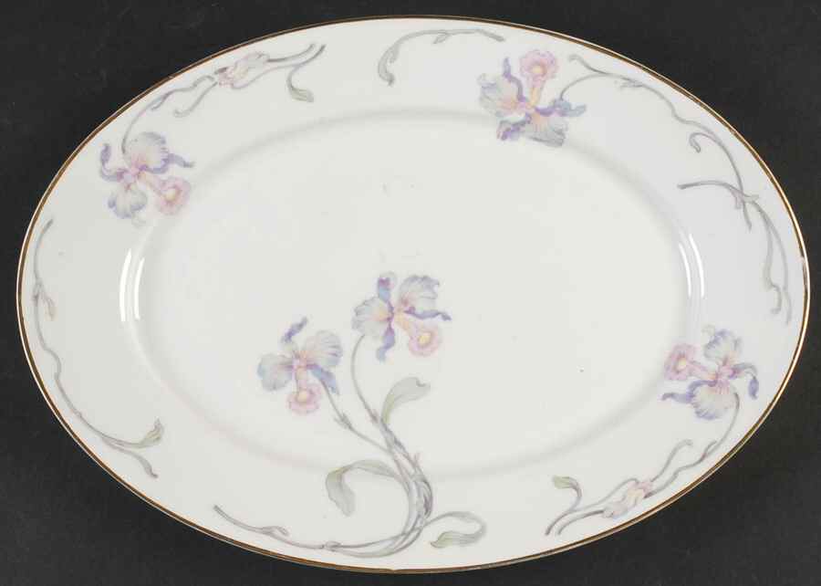 R1163 13" Oval Serving Platter by Rosenthal - Continental-1