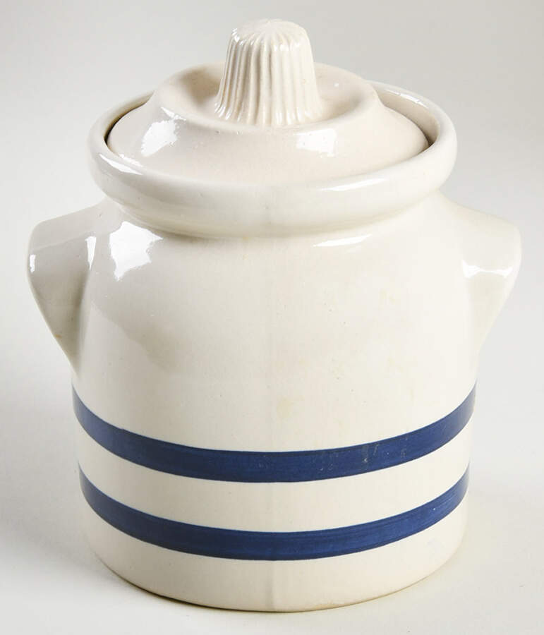 Williamsburg Small Canister & Lid by Robinson - Ransbottom-1