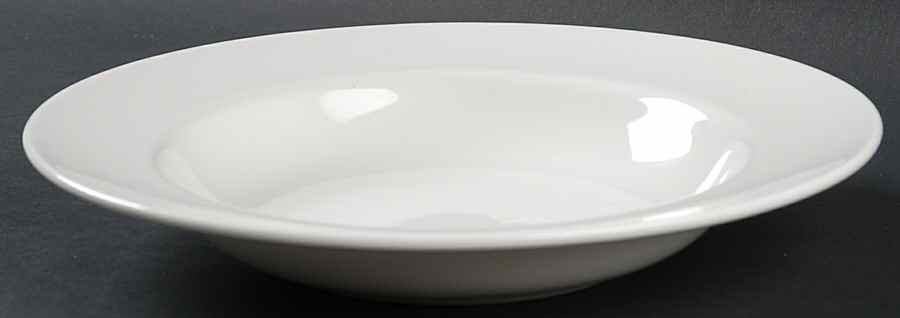 Studio White Large Rim Soup Bowl by Royal Doulton-1