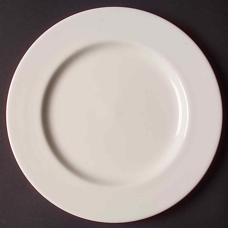 Studio White Salad Plate by Royal Doulton-1