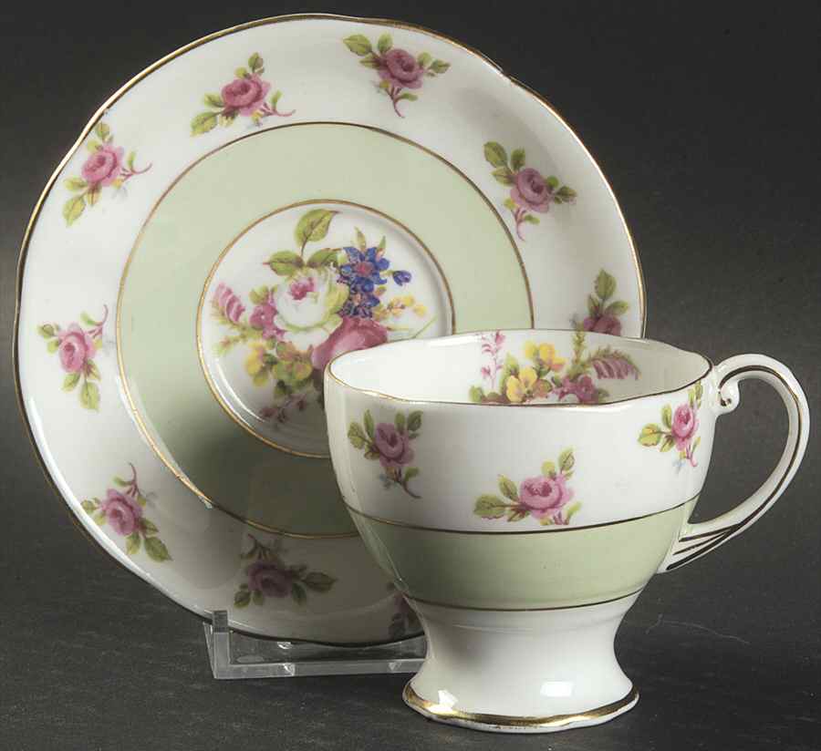 237 Footed Demitasse Cup & Saucer Set by Royal Standard-1