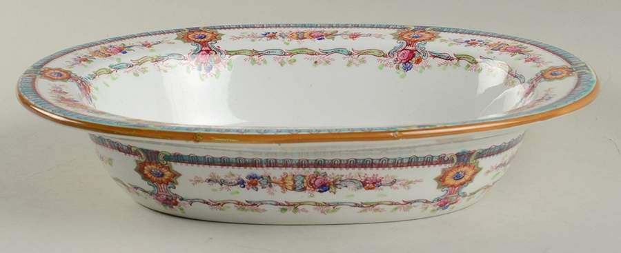 H9120 (Smooth) 9" Oval Vegetable Bowl by Royal Cauldon-1