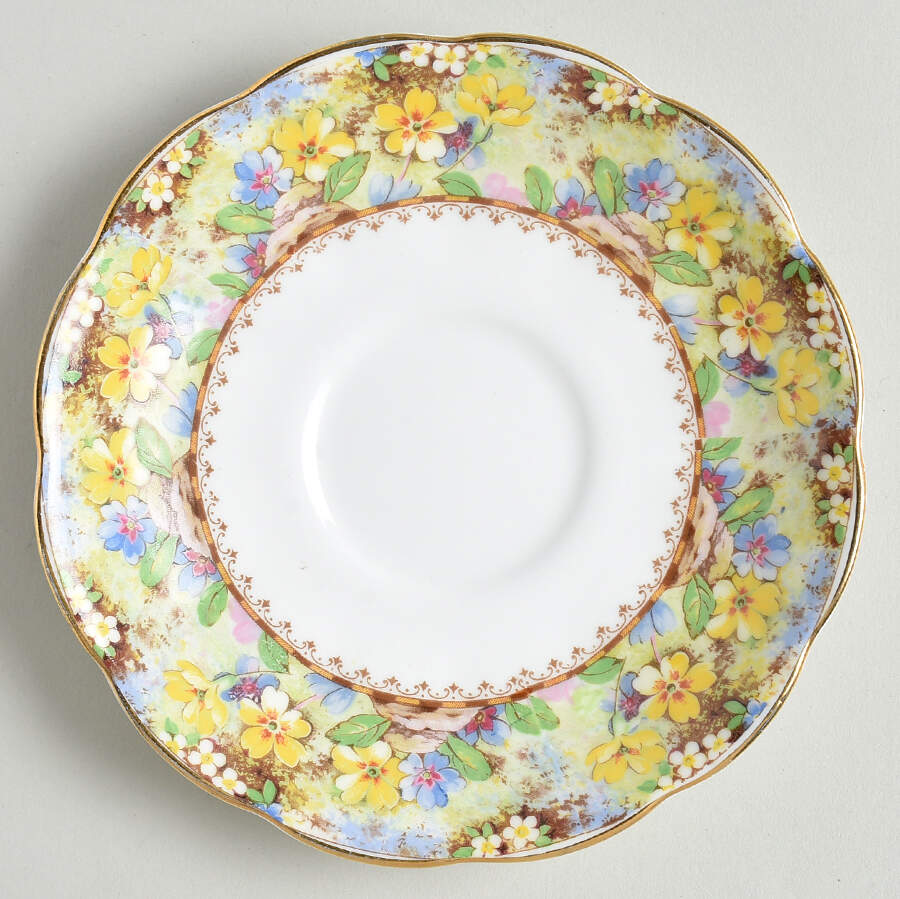 Mary's Garden Saucer by Royal Albert-1