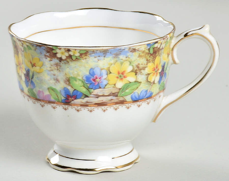 Mary's Garden Footed Cup by Royal Albert-1