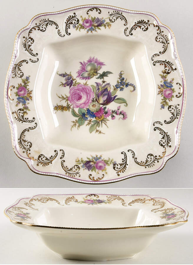 R1169 9" Square Vegetable Bowl by Rosenthal - Continental-1