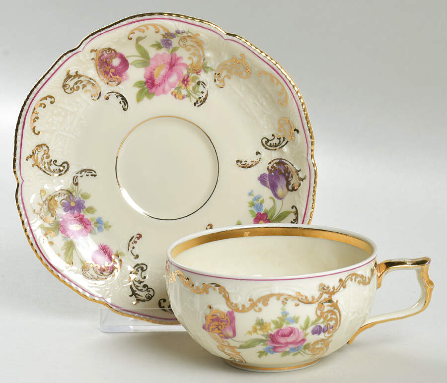 R1169 Flat Cup & Saucer Set by Rosenthal - Continental-1