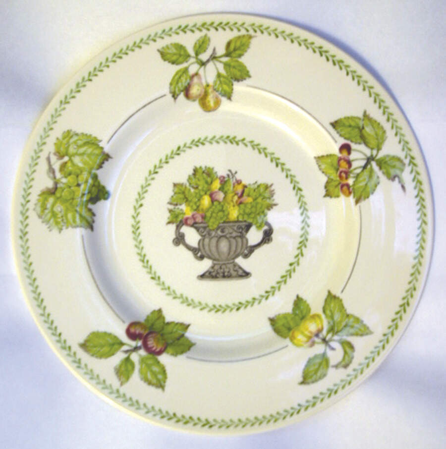 Fruit Garden Dinner Plate by Royal Stafford-1