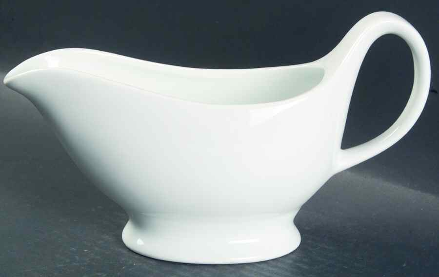 Whiteware (Round) Gravy Boat by Royal Limited-1