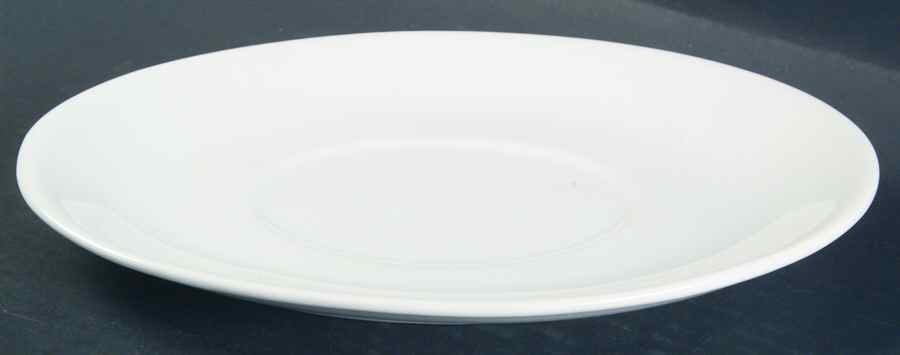 Whiteware (Round) Underplate for Gravy Boat by Royal Limited-1