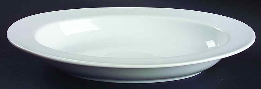 Whiteware (Round) 13" Large Oval Bowl by Royal Limited-1