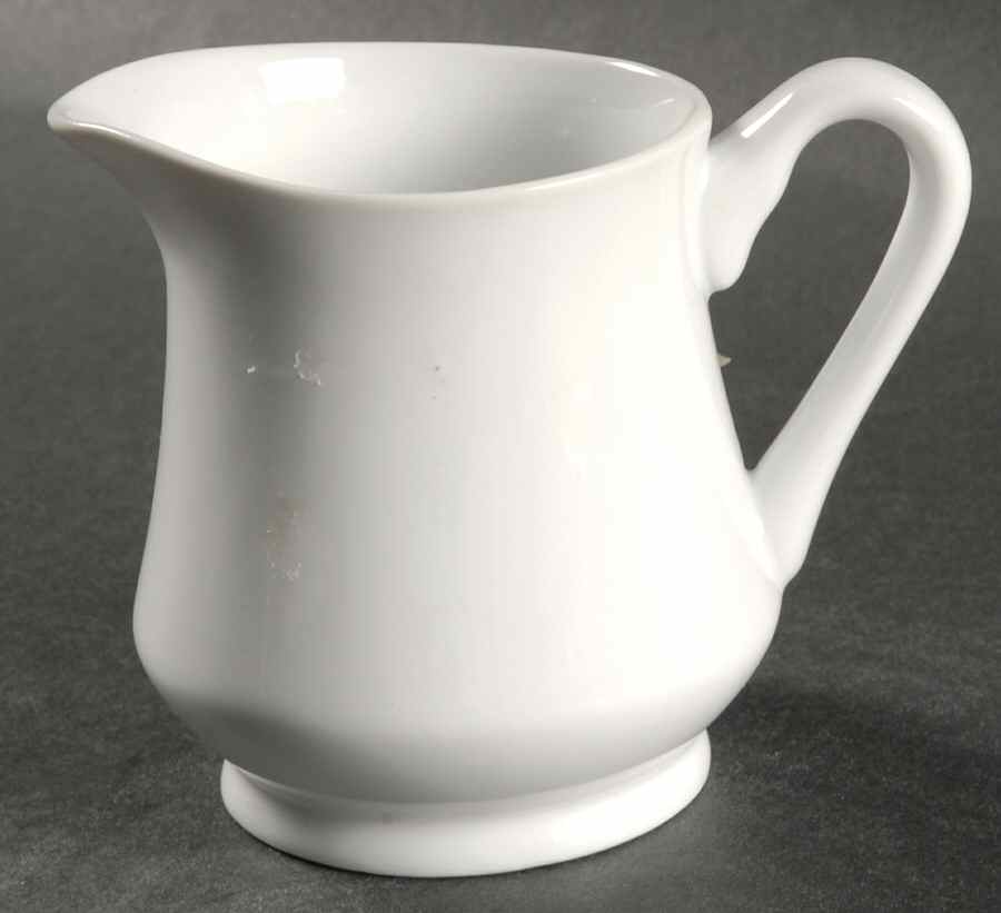 Whiteware (Round) Creamer by Royal Limited-1