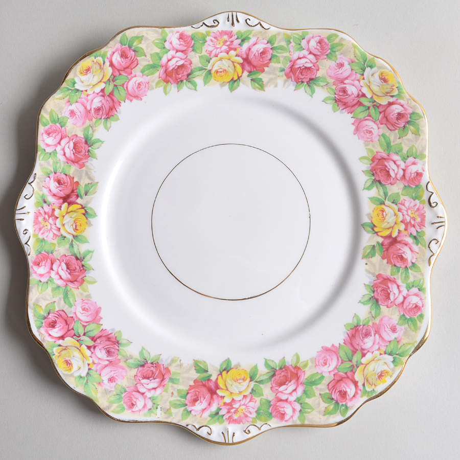 Rosanne Handled Cake Plate by Royal Stafford-1