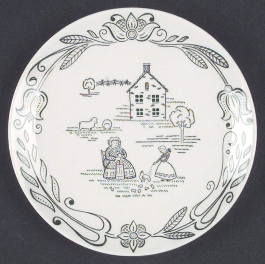 Wayne County Bread & Butter Plate by Royal (USA)-1