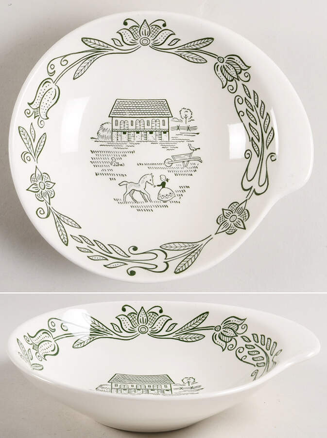 Wayne County Lugged Cereal Bowl by Royal (USA)-1