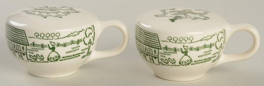 Wayne County Salt & Pepper Set by Royal (USA)-1