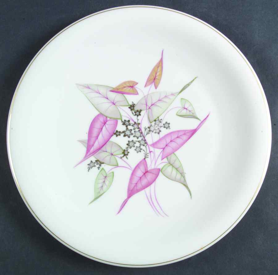 Chinese Pond Lily Dinner Plate by Royal York (Germany)-1