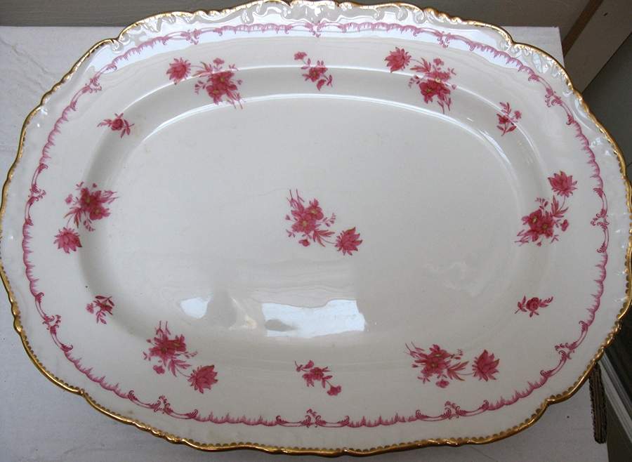 H5519 16" Oval Serving Platter by Royal Cauldon-1