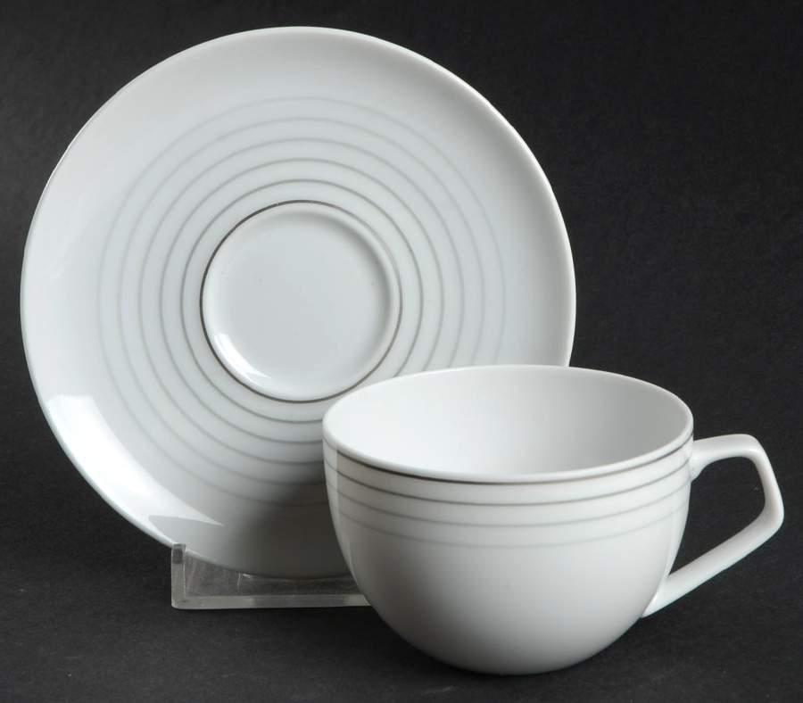 TAC 02 C-01 Flat Demitasse Cup & Saucer Set by Rosenthal - Continental-1