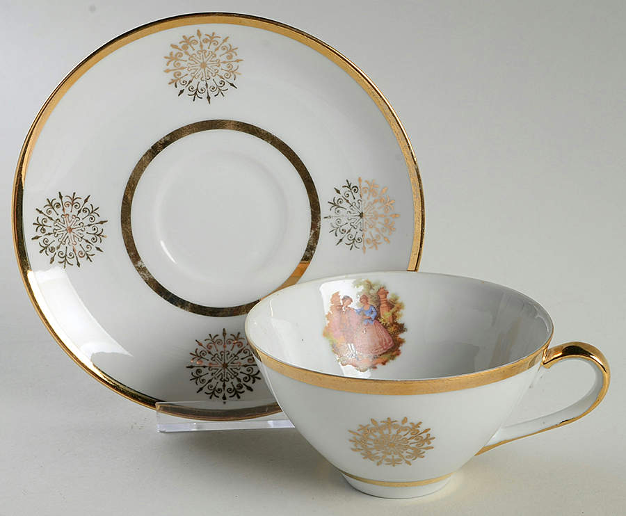 RBA18 Flat Cup & Saucer Set by Royal Bavaria-1