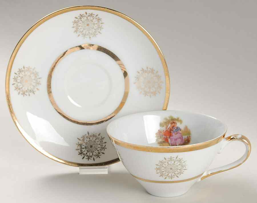 RBA18 Flat Cup & Saucer Set by Royal Bavaria-1