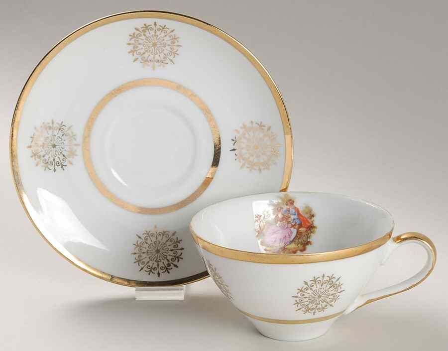 RBA18 Flat Cup & Saucer Set by Royal Bavaria-1