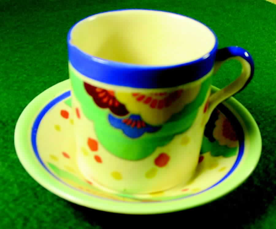Gaylee Flat Cup & Saucer Set by Royal Doulton-1