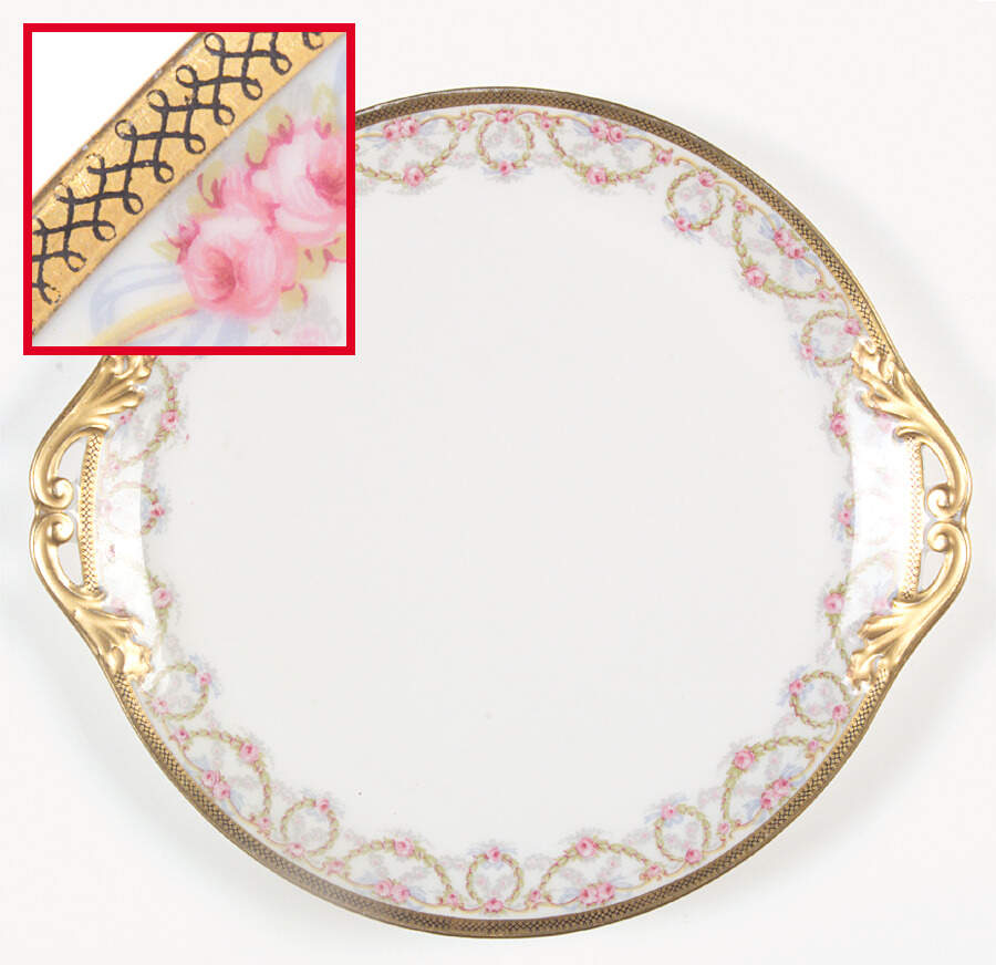 RDN130 Handled Cake Plate by M Redon-1