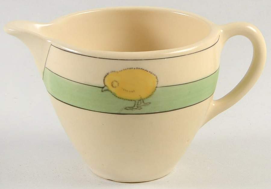 Juvenile Chicks Creamer by Roseville-1