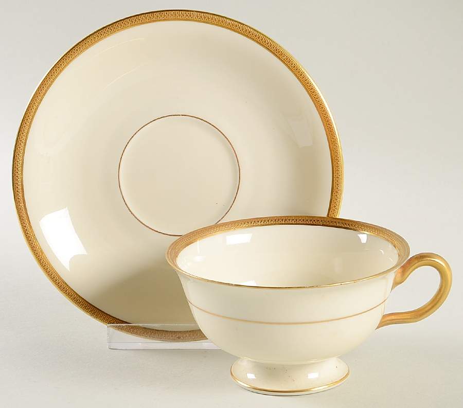 Fairfax Footed Cup & Saucer Set by Rosenthal - Continental-1