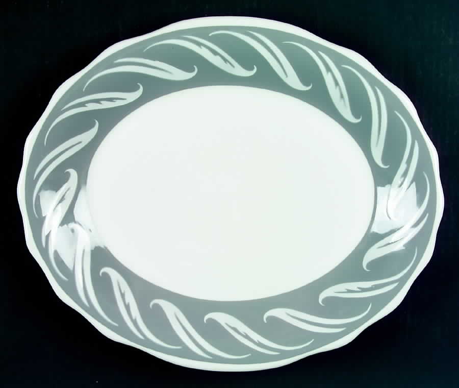 ROJ201 12" Oval Serving Platter by Royal Jackson-1