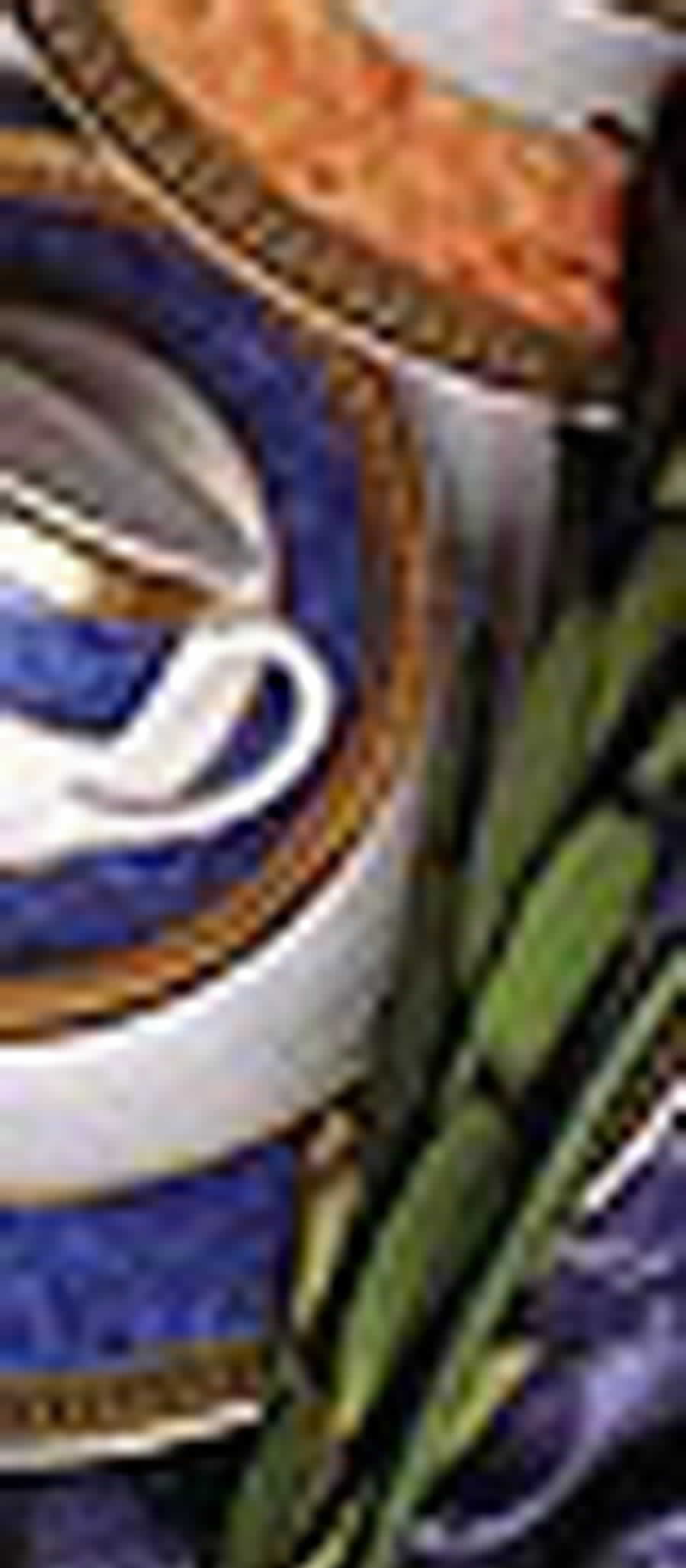 Kensington Blue Dinner Plate by Royal Porcelain-1