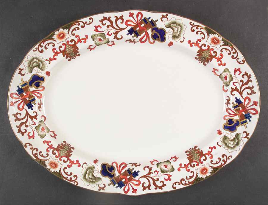 Nankin 18" Oval Serving Platter by Royal Doulton-1