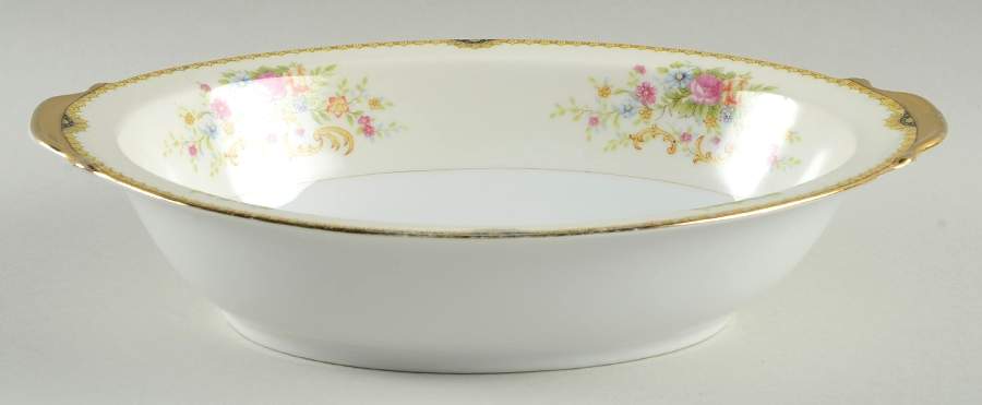 RCJ10 10" Oval Vegetable Bowl by Royal China Japan-1