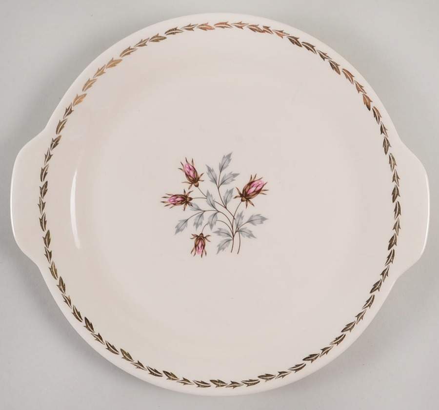 Whisper Handled Cake Plate by Royal (USA)-1